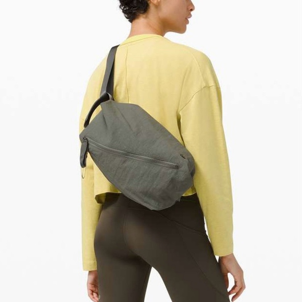 lululemon athletica Olive Green Backpack
